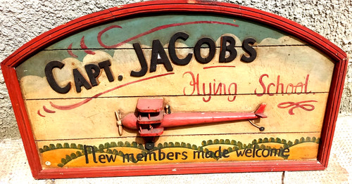 Vintage capt jacobs - jacobs, flying
